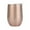 Rose Gold, variant on Aspire 12 Oz Stainless Steel Wine Tumbler with Lid, Double Wall Vacuum Insulated Travel Cup-Black