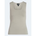 thumbnail image 5 of Scoop Women's Sleeveless Scoop Neck Contour Top, Sizes XS-XXL, 5 of 5