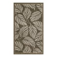 thumbnail image 3 of Unique Loom Outdoor Botanical Collection Area Rug - Augusta (5' 1" x 8' Rectangle Gray/Beige), 3 of 7