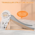 thumbnail image 5 of Kids Slide Toddler Slide, Play Climber Slide for Toddlers Age 1 to 6 Years with Basketball Hoop, Ideal Gift for Boys and Girls Indoor, 5 of 8