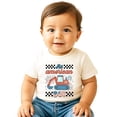 thumbnail image 2 of All American Boy 4th of July Shirt for Toddlers & Kids Patriotic Construction Excavator Graphic Tee Natural Shirt 18 Months, 2 of 7
