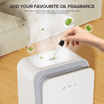 thumbnail image 6 of GOOVI Dehumidifier for Home 1000 sq. ft Auto Shut Off Small Dehumidifiers for Basement, Bathroom, Bedroom, with 7 Colors LED Light Built-in Aromatherapy Diffuser, 6 of 10
