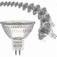 thumbnail image 1 of 12V 20W MR16 Halogen Bulb GU5.3 Base Dimmable 2700K Warm White Light Bulbs 12-Pack, 1 of 4