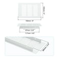 thumbnail image 2 of Unique Bargains 6 x 4 Inch Door Air Vent Cover, 1 Pcs Heavy Duty Grille Ventilation, 2 of 7