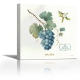 thumbnail image 1 of My Greenhouse Fruit III - Contemporary Fine Art Giclee on Canvas Gallery Wrap - wall décor - Art painting - 36 x 36 Inch - Ready to Hang, 1 of 2