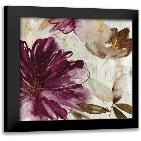 Jensen, Asia 12x12 Black Modern Framed Museum Art Print Titled - Fontana II