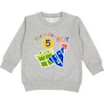 thumbnail image 2 of Inktastic Birthday Boy 5th Birthday Toddler Sweatshirt, 2 of 4