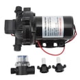 thumbnail image 2 of Bomba De Agua De 12 V, Bomba De Diafragma De Conector Rápido De Plástico De Ingeniería, Ahorro De Energía, Alto Flujo Para Barco Marino RV, 2 of 7