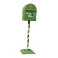 thumbnail image 2 of Elodie Metal Holiday Mailbox Accessory for Santa Mail, 47 Inches Tall for , , Stores, Green, 2 of 8