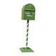 thumbnail image 2 of Buzón de metal de pie Gloria Christmas Post Box altura 120 cm Verde, 2 of 9