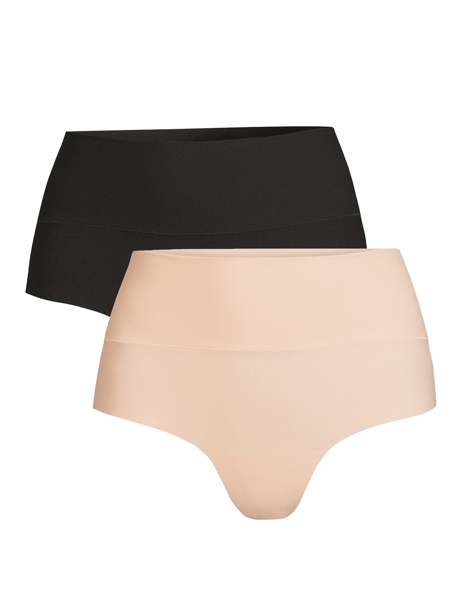 Sofia Intimates by Sofia Vergara Women's Smoothing Thong Panties, 2-Pack -  Walmart.com