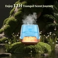 thumbnail image 5 of Noahstrong Essential Oil Diffuser, Aromatherapy Diffuser with Himalayan Pink Salt Rock, Cool Mist Humidifier with Auto Off Function and 9 Colors LED Night Light for Bedroom, 5 of 8