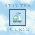 thumbnail image 2 of Marrott, Stephanie 12x12 White Modern Wood Framed Museum Art Print Titled - Stay the Course, 2 of 4