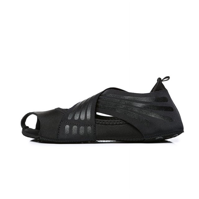 Calcetines profesionales para gimnasio y Yoga para mujer, suela plana suave antideslizante, Ballet, Fitness, danza, sin dedos, no pegajosos, deportes, Pilates