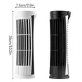 thumbnail image 5 of Bladeless Tower Fan with LED Lights, Air Circulator Cooling Fan for Bedroom, Office & Home, 5 of 5