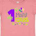 thumbnail image 4 of Inktastic My 1st Mardi Gras with Dots Boys or Girls Baby T-Shirt, 4 of 5