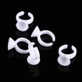 thumbnail image 2 of Herwey 100pcs Disposable Makeup Tattoo Ink Rings Eyebrow Lip Tattoo Pigments Holder Container Cup, Tattoo Ring Cup,Tattoo Pigment Ring, 2 of 3