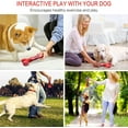 thumbnail image 3 of Dog Chew Toys for Aggressive Chewers, Rubber Dog Bones Chew Toys, Interactive Puzzle Dog Toys for Large Medium Small Dogs, Tough Dog Teeth Cleaning Toothbrush Toy (Medium), 3 of 7