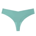 thumbnail image 1 of Tanga sin costuras de seda helada de cintura baja para mujer - Poliéster, transpirable, S-XXL, 1 of 3