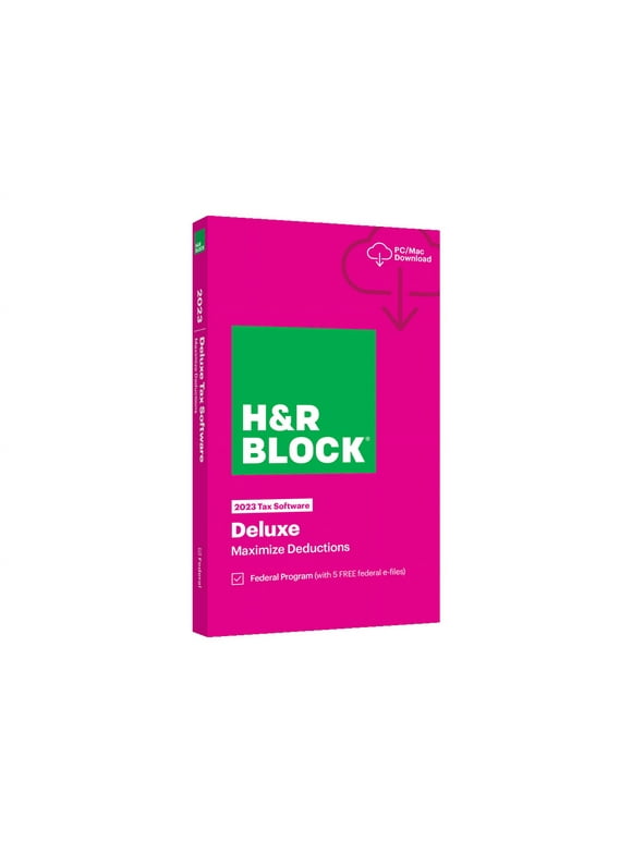 H&R Block Software in Computer Software for Home & Office
