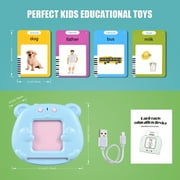 LUCKDEER Talking Flash Cards with 224 Sight Words, Montessori Learning Toys, Learning Educational Gifts for Birthday Christmas