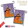 thumbnail image 3 of Breeze Decor BD-HO-G-112084-IP-BO-DS02-US 13 x 18.5 in. Seasonal Halloween Impressions Decorative Vertical Garden Flag - Happy Pumpkin Trio Fall, 3 of 4