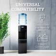thumbnail image 2 of Igloo Water Cooler, Top-Load Water Dispenser for 3-5 gal Bottles with Hot Water Safety Lock, Black, 2 of 5
