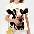 thumbnail image 4 of NORO ARK Kids Funny Graphic Print T-Shirt (3-14) Cute Animal Print Casual Short Sleeve Tee for Boys Girls Multicolor Size 4T, 4 of 8