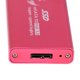 thumbnail image 4 of Caja de convertidor de carcasa SSD externa mSATA a USB 3.0 con cable Rosa Sunnimix msata a usb 3.0, 4 of 8