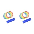 thumbnail image 1 of Wweixi Exciting and Interactive Kindergarten Teaching Aid Sport Hopscotch Fun Game 28cm One Size 2PCS, 1 of 1