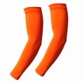 thumbnail image 3 of jinwen Manches Rafraîchissantes 1 Paire Compacte pour Hommes Femmes pour Golf Basketball Jogging orange, 3 of 9