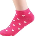 thumbnail image 1 of Chaussettes Rouges Femmes Chaussettes Mode Chaussettes Courtes à Pois pour Sport Féminin Chaussettes Bateau, 1 of 2