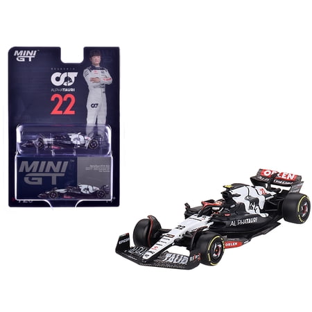 AlphaTauri AT04 #22 Yuki Tsunoda Formula One F1 "Australian GP" (2023) Limited Edition 1/64 Diecast Model Car by Mini GT