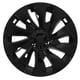 thumbnail image 5 of 4 Uds tapacubos de rueda de 18 pulgadas cubo de rueda envoltura completa cubierta de borde Protector de ajuste reemplazo para Tesla modelo 3 2017 a 2023 negro brillante Jadeshay A, 5 of 8