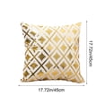 thumbnail image 3 of EGNMCR Pillow Case European-Style Gold-Embossed Cushion Covers Affordable Luxurious Sofa Cushion Covers Polyester Bedside Cushion Covers Polyester Pillowcase, 3 of 6