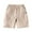 Khaki, variant on Hiijoy Toddler Boys Solid Shorts Elastic Waist Breathable Casual Active Shorts, Sizes 2-3T