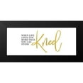 thumbnail image 2 of Reed, Tara 18x10 Black Modern Framed Museum Art Print Titled - Religious Art panel IV-Kneel, 2 of 5