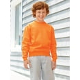 thumbnail image 4 of Jerzees Youth NuBlend Crew Neck Sweatshirt, L, Black, 4 of 8