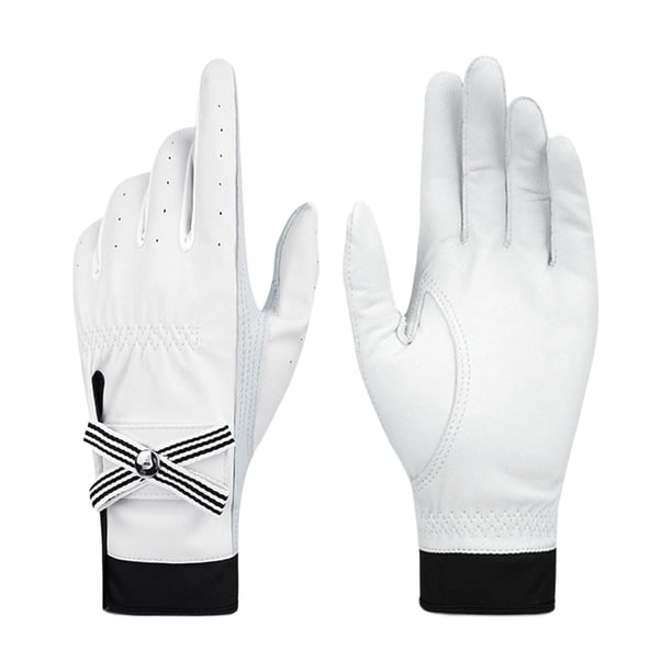 Guantes de golf para mujer Zulema ajustables de cuero 19 yardas