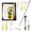 Yellow, variant on Professional Paint Tray Set for Home Renovation – 9″ Roller & Brush Kit, Durable Tray, Lint-Free Rollers, Telescoping Pole, Wall & Ceiling Painting Tools for DIY Remodeling