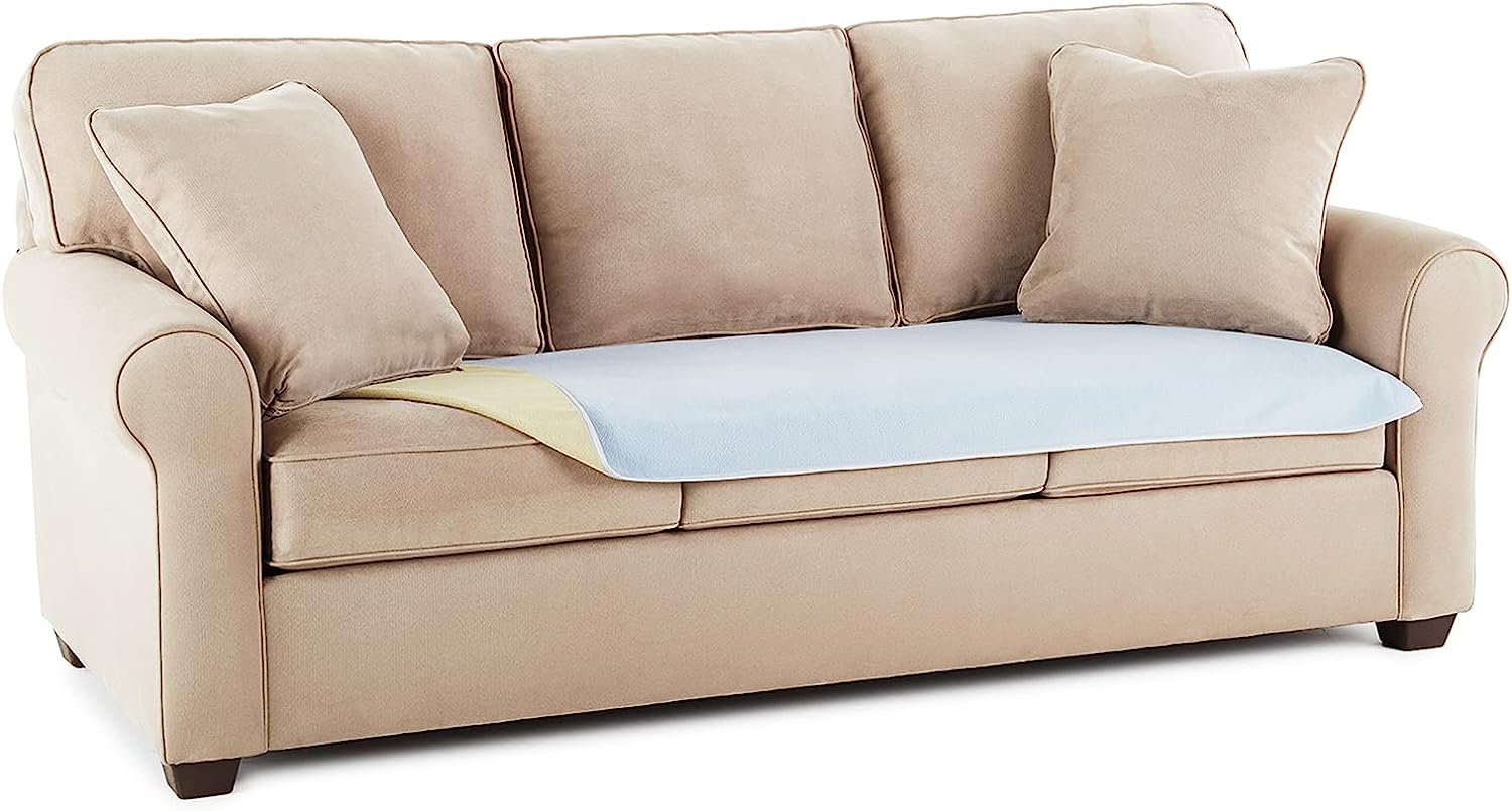 Mambe 100 Waterproof Furniture Cover Queen 90" x 90" Dove Slate for