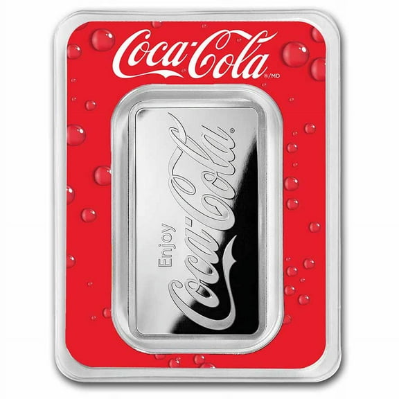 Coca-Cola® 1 oz Silver Struck Bar (in TEP)