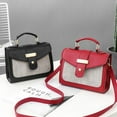 thumbnail image 2 of CoCopeaunts Women Handbag Mini Bag Woman Sling Black Female Fashion Hit Color Shoulder Messenger Satchel Tote Crossbody Bag Bolso Party, 2 of 6