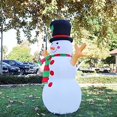 thumbnail image 3 of Muñeco de Nieve Inflable GOOSH 150 cm Decoración Navideña, 3 of 13