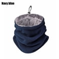 thumbnail image 1 of Cycling Polar Fleece Camping Hiking Hat Warm Sport Scarf Neck Warmer Face Mask Headwear NAVY BLUE, 1 of 8