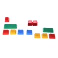 thumbnail image 1 of PBT Pudding Thick RGBY Keycaps Keycap Set para Tecla mecánicos para juegos - C Sunnimix Teclados Keycap, 1 of 8