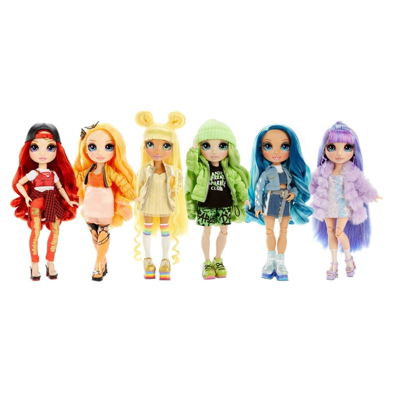  Rainbow Surprise Rainbow High Poppy Rowan - Orange Clothes  Fashion Doll with 2 Complete Mix & Match Outfits and Accessories, Toys for  Kids 6 to 12 Years Old : Toys & Games