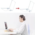 thumbnail image 2 of EIGTHTAIL 2pcs Keyboard Stands  Mini Laptop Stand for Desk  Portable Laptop Stand Compatible with MacBook Air Pro  Dell XPS  Lenovo  HP More. (Silver), 2 of 5