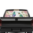 thumbnail image 2 of POLERO Watercolor Hummingbird Floral Truck Rear Window Decal, Durable Pickup Car Window Stickers Easy Installation Simple Installation Rear Window Decals for, 66.9 x 22.4 Inch, 2 of 4
