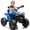 Blue, variant on Sunnyfree 4WD 24V Kids ATV, 800W Ride on Toys with 2 Seater, 4 Wheeler Electric Quad with Spring Suspension, Bluetooth, Music, Led Lights, Pink